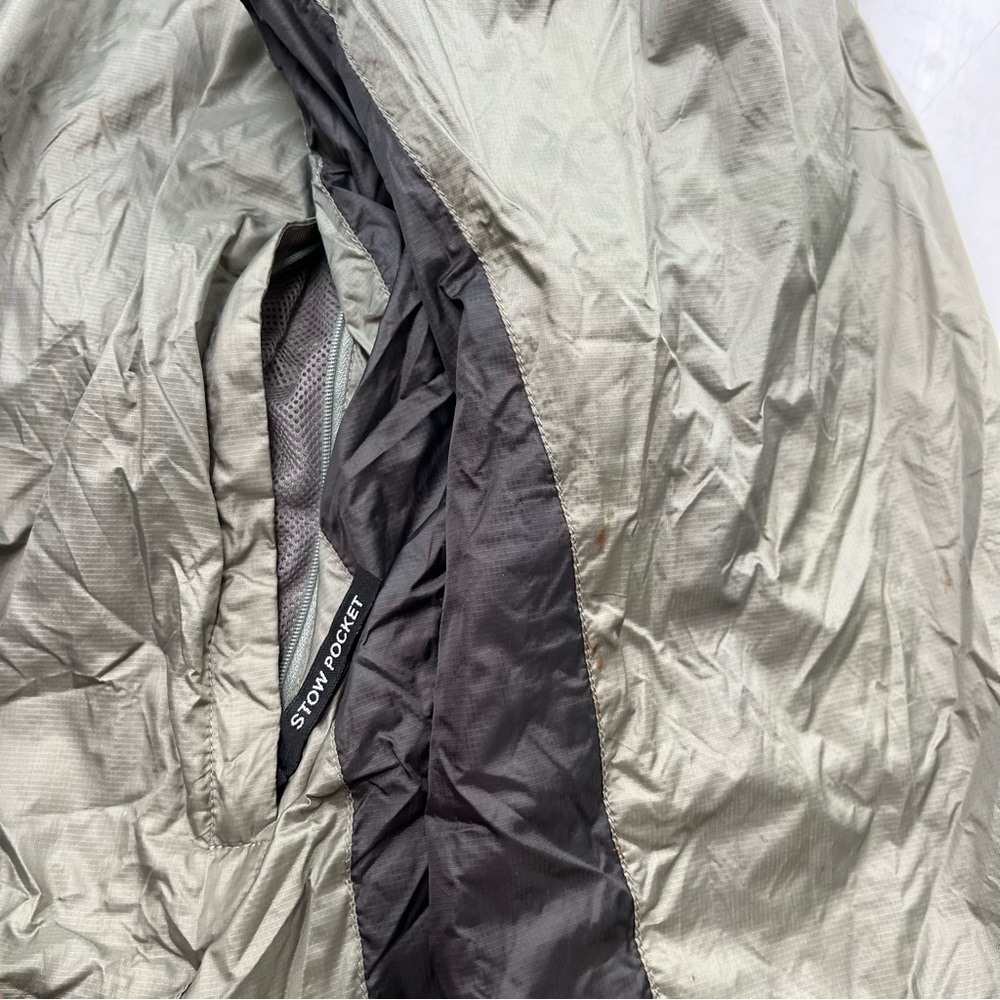 The North face men’s khaki black zip up jacket XL L56-38 - Picture 6 of 8
